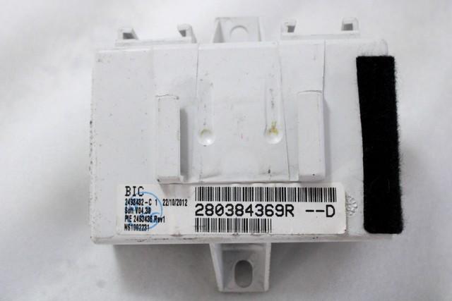 KRMILNA ENOTA NAVIGACIJSKE ENOTE OEM N. 280384369R ORIGINAL REZERVNI DEL RENAULT KOLEOS HY MK1 (2008 - 2011) DIESEL LETNIK 2013
