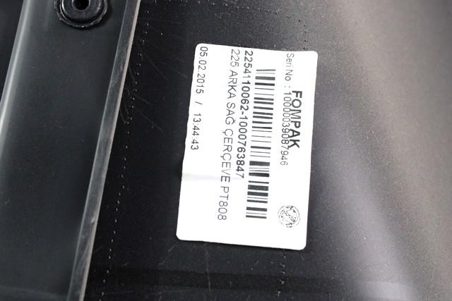 VRATNI PANEL OEM N. PNPDTFTQUBO255MV5P ORIGINAL REZERVNI DEL FIAT FIORINO / QUBO 255 (2008 - 2019) DIESEL LETNIK 2015