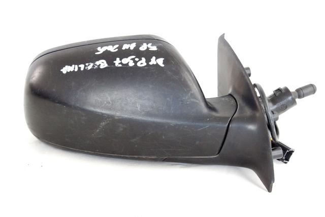 8149AV SPECCHIETTO RETROVISORE ESTERNO LATO DESTRO MANUALE CONNETTORE 2 PIN PEUGEOT 307 1.4 D 50KW 5M 5P (2004) RICAMBIO USATO