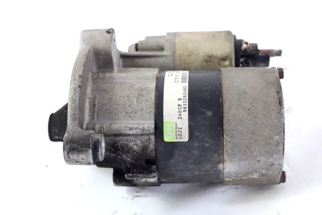 ZAGANJAC MOTORJA  OEM N. 9633292480 ORIGINAL REZERVNI DEL CITROEN C3 / PLURIEL MK1 (2002 - 09/2005) BENZINA LETNIK 2002