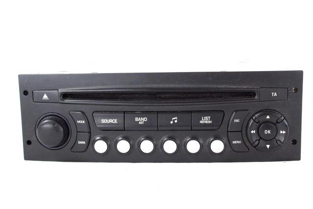 RADIO CD / OJACEVALNIK / IMETNIK HIFI OEM N. 96784952XT ORIGINAL REZERVNI DEL PEUGEOT 3008 MK1 0U (2009 - 2016) DIESEL LETNIK 2012