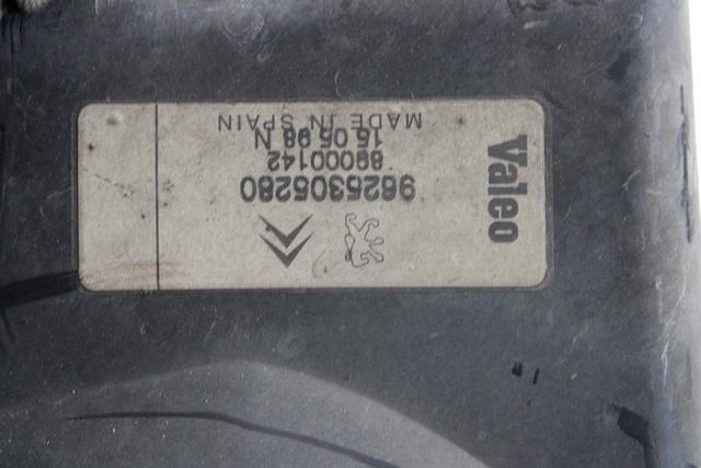 SPREDNJI LEVI ZAROMETI  OEM N. 9625305280 ORIGINAL REZERVNI DEL PEUGEOT 306 7A 7B 7C 7D 7E N3 N5 R (1997 - 04/2002) DIESEL LETNIK 1998