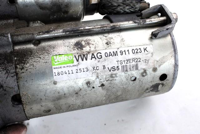 ZAGANJAC MOTORJA  OEM N. 0AM911023K ORIGINAL REZERVNI DEL VOLKSWAGEN PASSAT B7 362 365 BER/SW (10/2010 - 2015)BENZINA/METANO LETNIK 2011