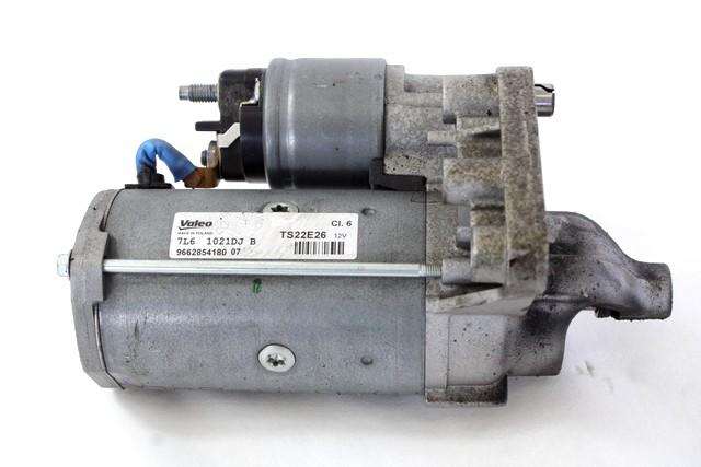 ZAGANJAC MOTORJA  OEM N. 9662854180 ORIGINAL REZERVNI DEL PEUGEOT 208 CA CC MK1 (2012 -2019) DIESEL LETNIK 2017