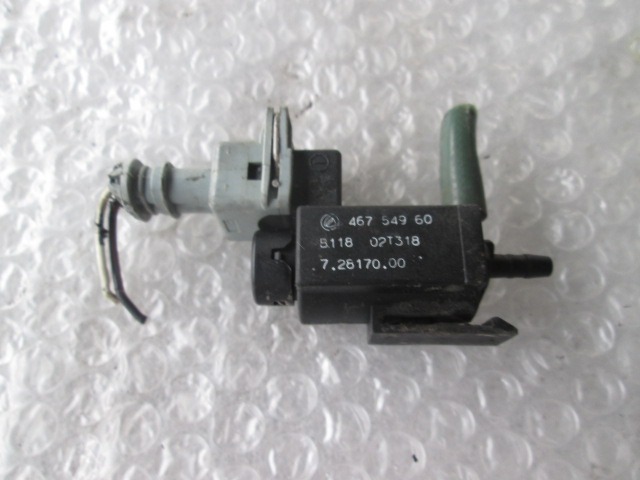 ELEKTROVENTIL  OEM N. 46754960 ORIGINAL REZERVNI DEL FIAT PUNTO 188 188AX MK2 (1999 - 2003) DIESEL LETNIK 2003