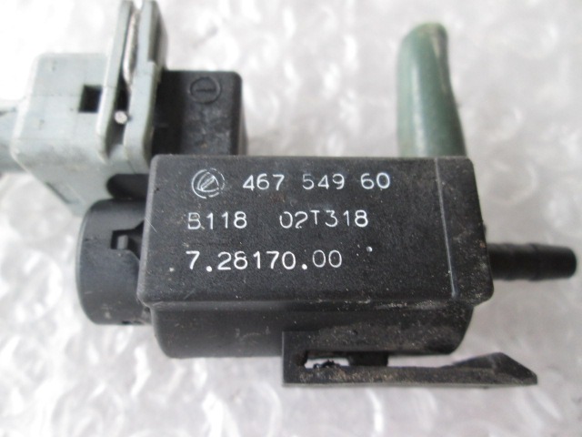 ELEKTROVENTIL  OEM N. 46754960 ORIGINAL REZERVNI DEL FIAT PUNTO 188 188AX MK2 (1999 - 2003) DIESEL LETNIK 2003