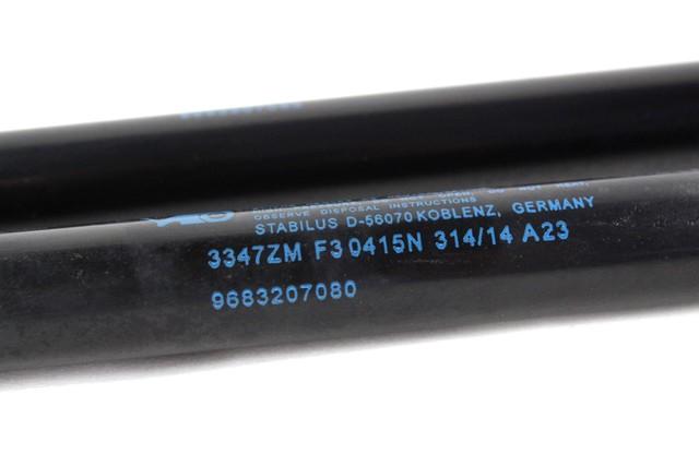 AMORTIZERJI PRTLJAZNIH VRAT  OEM N. 9683207080 ORIGINAL REZERVNI DEL PEUGEOT 3008 MK1 0U (2009 - 2016) DIESEL LETNIK 2015