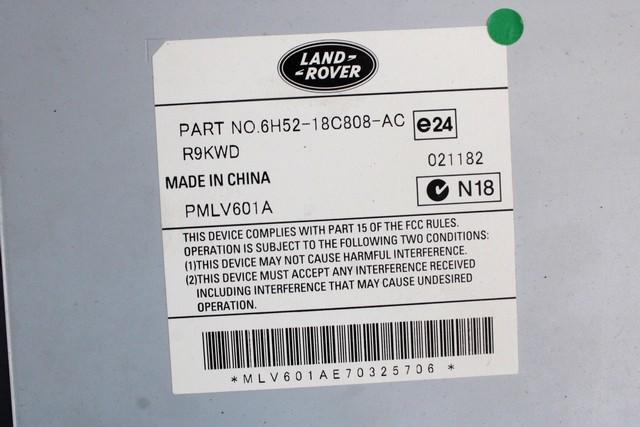 OJACEVALEC AVDIO/RADIO ENOTA  OEM N. 6H52-18C808-AC ORIGINAL REZERVNI DEL LAND ROVER FREELANDER L359 3/5 PORTE (2006 - 2012)DIESEL LETNIK 2007
