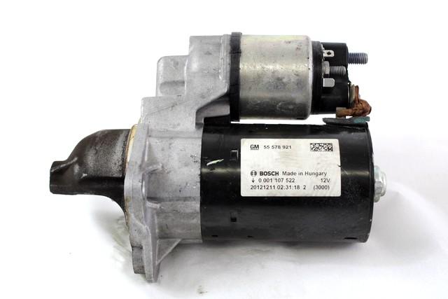 ZAGANJAC MOTORJA  OEM N. 55578921 ORIGINAL REZERVNI DEL OPEL ADAM M13 (2013 - 2019) BENZINA LETNIK 2013