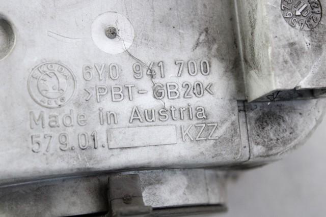 DESNA MEGLENKA OEM N. 6Y0941700 ORIGINAL REZERVNI DEL SKODA FABIA MK1 6Y2 BER/SW (2000 - 03/2007) DIESEL LETNIK 2001