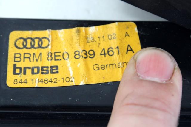 MEHANIZEM DVIGA ZADNJIH STEKEL  OEM N. 16049 SISTEMA ALZACRISTALLO PORTA POSTERIORE ELETT ORIGINAL REZERVNI DEL AUDI A4 B6 8E2 8E5 BER/SW (2001 - 2005) DIESEL LETNIK 2003