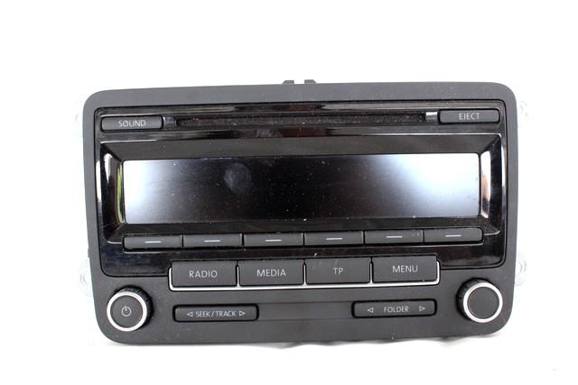 RADIO CD / OJACEVALNIK / IMETNIK HIFI OEM N. 5M0035186J ORIGINAL REZERVNI DEL VOLKSWAGEN TIGUAN 5N MK1 R (2011 - 2016)  DIESEL LETNIK 2012