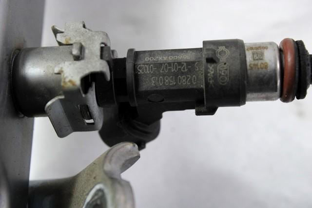 INJEKTORJI/BENCIN OEM N. 17520AX01A ORIGINAL REZERVNI DEL NISSAN MICRA K12 K12E MK3 (2002 - 2010) BENZINA LETNIK 2007