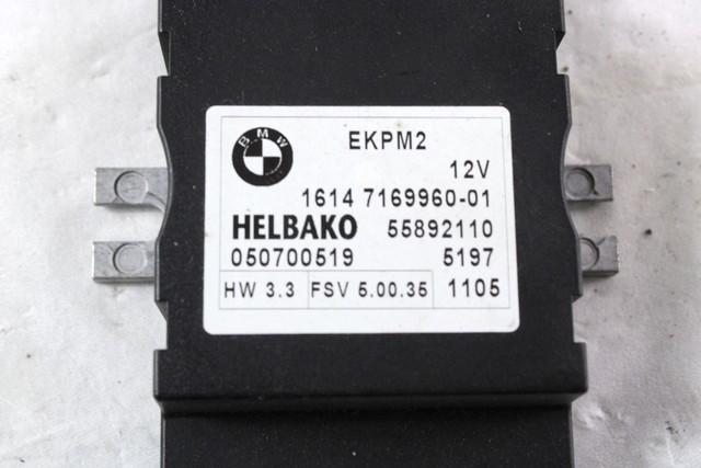 RACUNALNIK CRPALKE GORIVA  OEM N. 16147169960 ORIGINAL REZERVNI DEL BMW SERIE 1 BER/COUPE/CABRIO E81/E82/E87/E88 (2003 - 2007) DIESEL LETNIK 2005