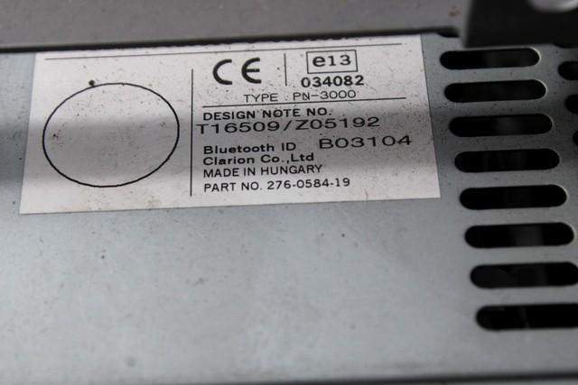 RADIO CD / OJACEVALNIK / IMETNIK HIFI OEM N. 28185BG10A ORIGINAL REZERVNI DEL NISSAN MICRA K12 K12E MK3 (2002 - 2010) BENZINA/GPL LETNIK 2009