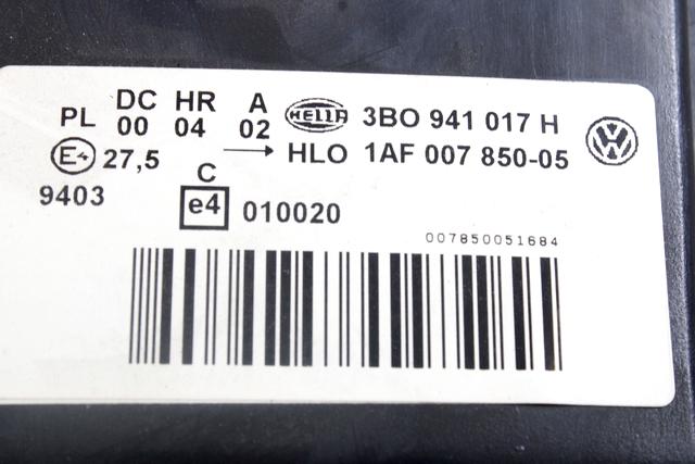 SPREDNJI LEVI ZAROMETI  OEM N. 3B0941017H ORIGINAL REZERVNI DEL VOLKSWAGEN PASSAT B5 3B2 3B5 BER/SW (08/1996 - 11/2000)DIESEL LETNIK 1998