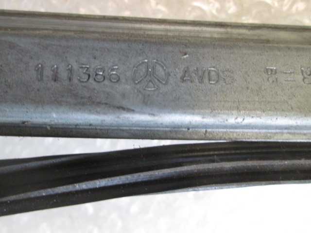 MEHANIZEM DVIGA SPREDNJIH STEKEL  OEM N. 1113860000000000 ORIGINAL REZERVNI DEL PEUGEOT EXPERT 222 224 (1995 - 2004) DIESEL LETNIK 2004
