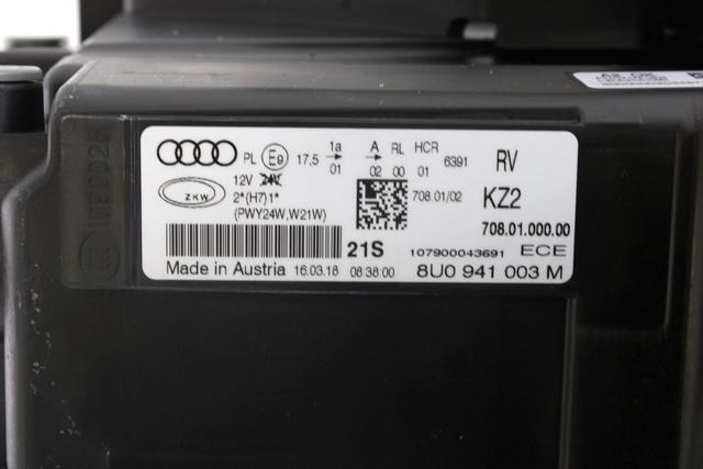 SPREDNJI LEVI ZAROMETI  OEM N. 8U0941003M ORIGINAL REZERVNI DEL AUDI Q3 8U (2011 - 2014)DIESEL LETNIK 2012