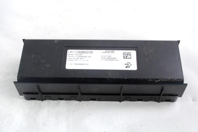 KONTROLNA ENOTA KLIMATSKE NAPRAVE / AVTOMATSKA KLIMATSKA NAPRAVA OEM N. 13506235 ORIGINAL REZERVNI DEL OPEL MOKKA X J13 (2016 - 2019)BENZINA LETNIK 2017