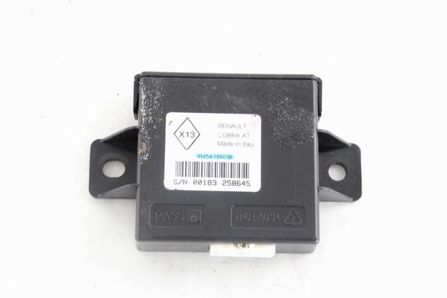 RACUNALNIK AVTOALARMA/BLOKADA MOTORJA OEM N. 4M5418R0B ORIGINAL REZERVNI DEL RENAULT SCENIC XMOD / SCENIC JZ0/1 MK3 (2009 - 2012) DIESEL LETNIK 2012