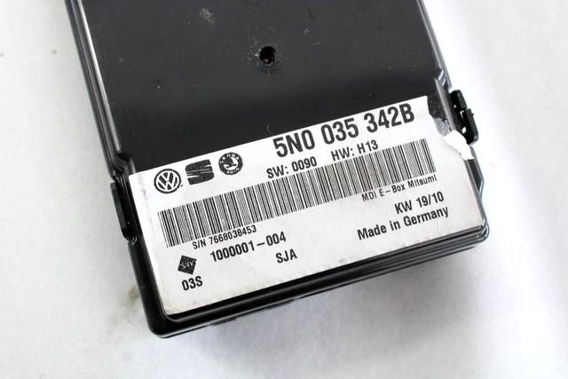 RAZNE KRMILNE ENOTE  OEM N. 5N0035342B ORIGINAL REZERVNI DEL VOLKSWAGEN TIGUAN 5N MK1 (2007 - 2011)DIESEL LETNIK 2010