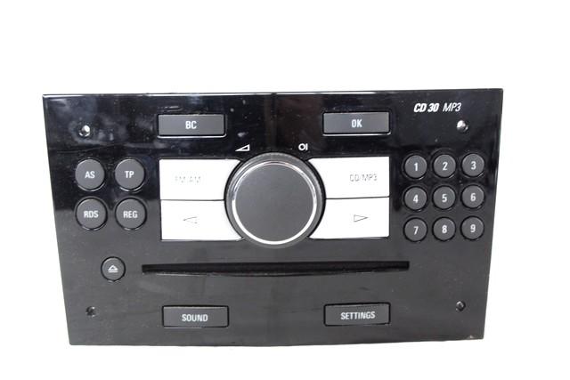 RADIO CD / OJACEVALNIK / IMETNIK HIFI OEM N. 13255555 ORIGINAL REZERVNI DEL OPEL ASTRA H A04 L48 L08 L35 L67 R 5P/3P/SW (2007 - 2010) DIESEL LETNIK 2008