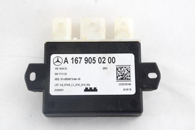 CENTRALNO ZAKLEPANJE OEM N. A1679050200 ORIGINAL REZERVNI DEL MERCEDES CLASSE CLS C257 (DAL 2018)DIESEL LETNIK 2019