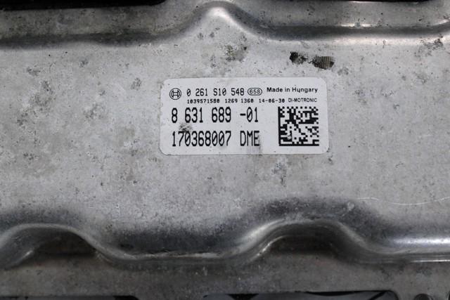 KOMPLET ODKLEPANJE IN VZIG  OEM N. 100853 KIT ACCENSIONE AVVIAMENTO ORIGINAL REZERVNI DEL BMW SERIE 4 CABRIO COUPE GRAN COUPE F32/F33/F36/F82 (2013 - 2020)BENZINA LETNIK 2014