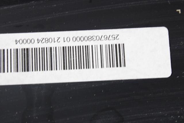 ZADNJE STELKO OEM N. A2576703800 ORIGINAL REZERVNI DEL MERCEDES CLASSE CLS C257 (DAL 2018)DIESEL LETNIK 2019