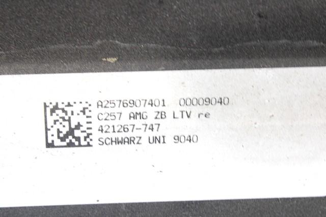 OKRASNA LETEV PRAGA  OEM N. A2576907401 ORIGINAL REZERVNI DEL MERCEDES CLASSE CLS C257 (DAL 2018)DIESEL LETNIK 2019