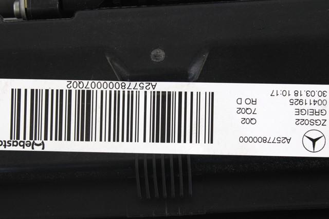 POMICNO PANORAMSKO OKNO  OEM N. A2577800000 ORIGINAL REZERVNI DEL MERCEDES CLASSE CLS C257 (DAL 2018)DIESEL LETNIK 2018