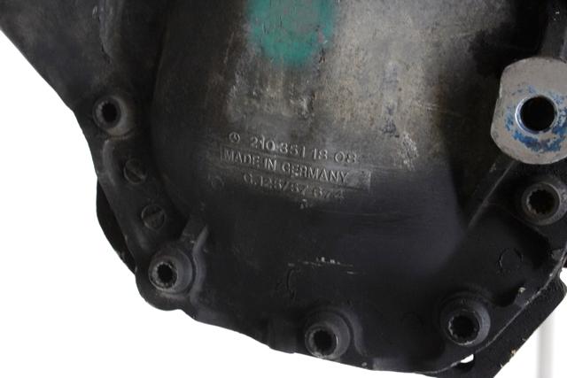 ZADNJI DIFERENCIAL OEM N. A2103503662 ORIGINAL REZERVNI DEL MERCEDES CLASSE E W210 S210 BER/SW (1995 - 1999) DIESEL LETNIK 1999