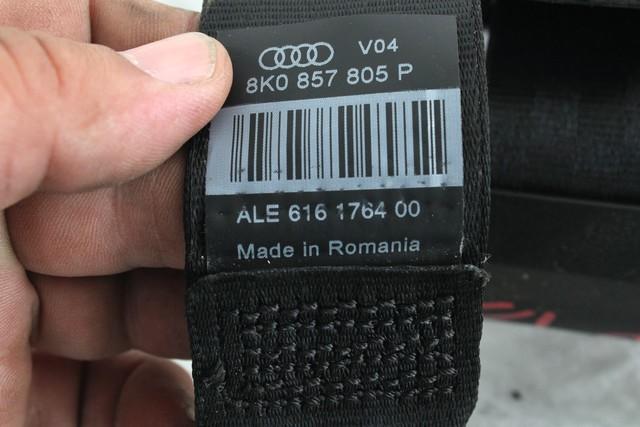 VARNOSTNI PAS OEM N. 8K0857805P ORIGINAL REZERVNI DEL AUDI A4 B8 8K2 BER/SW/CABRIO (2007 - 11/2015) DIESEL LETNIK 2010