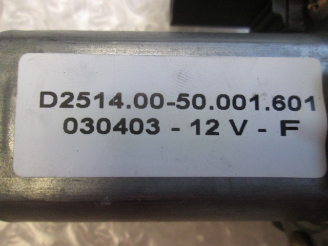 DVIZNI MEHANIZEM SPREDNIH STEKEL  OEM N. 46831641 ORIGINAL REZERVNI DEL FIAT STILO 192 BER/SW (2001 - 2004) BENZINA LETNIK 2003