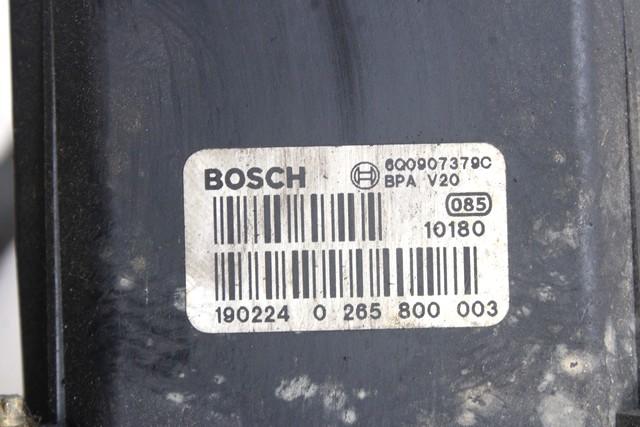ABS AGREGAT S PUMPO OEM N. 6Q0644117D ORIGINAL REZERVNI DEL SEAT IBIZA 6L1 MK3 (01/2002 - 01/2006) BENZINA LETNIK 2002