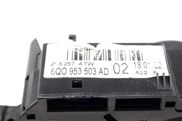 KRMILO SMERNIKI OEM N. 6Q0953503D ORIGINAL REZERVNI DEL SEAT IBIZA 6L1 MK3 (01/2002 - 01/2006) BENZINA LETNIK 2002