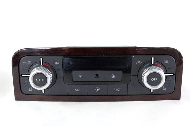 KONTROLNA ENOTA KLIMATSKE NAPRAVE / AVTOMATSKA KLIMATSKA NAPRAVA OEM N. 7P6907040CK ORIGINAL REZERVNI DEL VOLKSWAGEN TOUAREG 7P5 7P6 MK2 (2010 - 2018)DIESEL LETNIK 2015