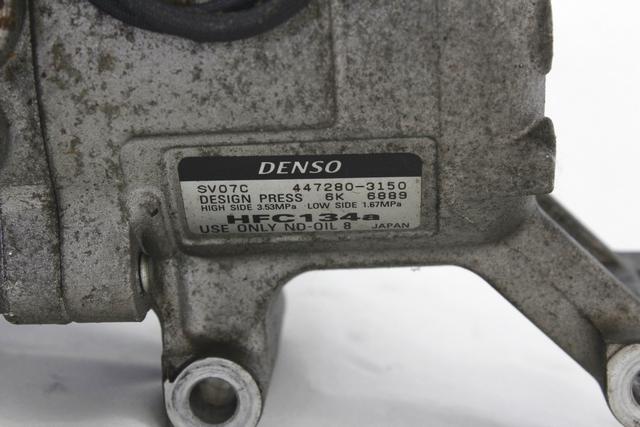 KOMPRESOR KLIME  OEM N. 447280-3150 ORIGINAL REZERVNI DEL DAIHATSU SIRION MK2 (2005 - 08/2012)BENZINA LETNIK 2009