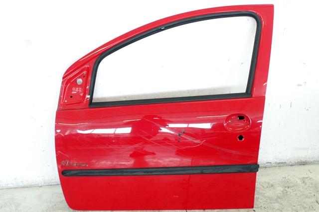 LEVA SPREDNJA VRATA VOZNIK OEM N. 1612541480 ORIGINAL REZERVNI DEL PEUGEOT 107 PM PN (2005 - 2014) BENZINA LETNIK 2010