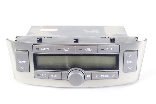 KONTROLNA ENOTA KLIMATSKE NAPRAVE / AVTOMATSKA KLIMATSKA NAPRAVA OEM N. 55902-05050-H ORIGINAL REZERVNI DEL TOYOTA AVENSIS T25 MK2 BER/SW (2003 - 2008)DIESEL LETNIK 2006