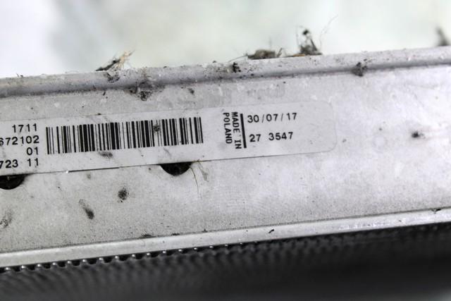 RADIATOR VODE OEM N. 17118672102 ORIGINAL REZERVNI DEL BMW SERIE 4 CABRIO COUPE GRAN COUPE F32/F33/F36/F82 (2013 - 2020)DIESEL LETNIK 2018
