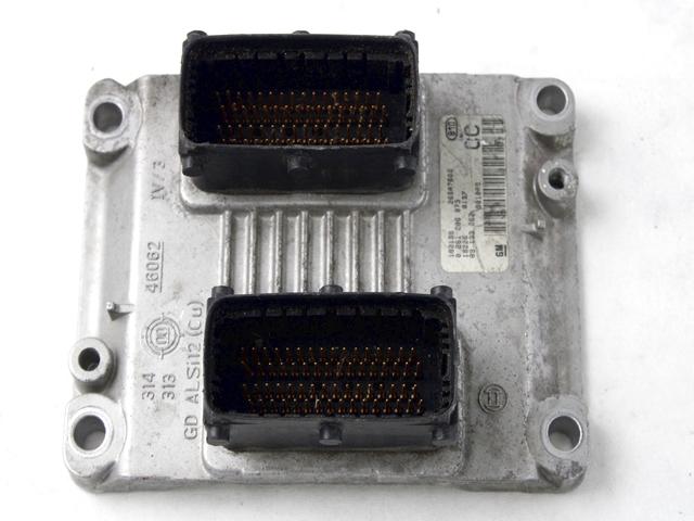 OSNOVNA KRMILNA ENOTA DDE / MODUL ZA VBRIZGAVANJE OEM N. 9133262 ORIGINAL REZERVNI DEL OPEL ASTRA G T98 5P/3P/SW (1998 - 2003) BENZINA LETNIK 2001