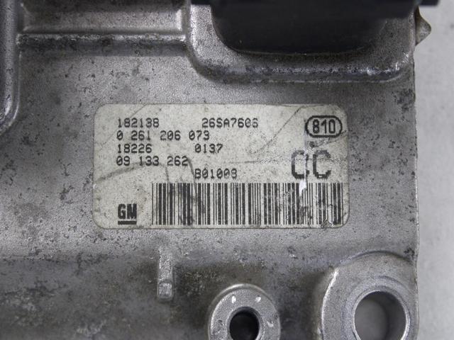 OSNOVNA KRMILNA ENOTA DDE / MODUL ZA VBRIZGAVANJE OEM N. 9133262 ORIGINAL REZERVNI DEL OPEL ASTRA G T98 5P/3P/SW (1998 - 2003) BENZINA LETNIK 2001