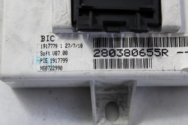 KRMILNA ENOTA NAVIGACIJSKE ENOTE OEM N. 280380655R ORIGINAL REZERVNI DEL RENAULT CLIO BR0//1 CR0/1 KR0/1 MK3 R (05/2009 - 2013) DIESEL LETNIK 2010