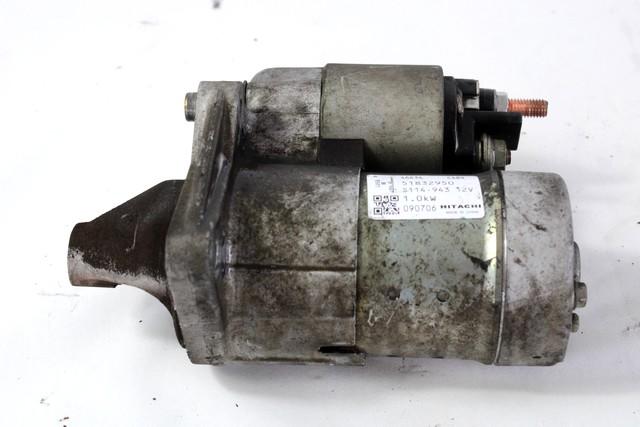 ZAGANJAC MOTORJA  OEM N. 51832950 ORIGINAL REZERVNI DEL ALFA ROMEO MITO 955 (2008 - 2018) BENZINA LETNIK 2009