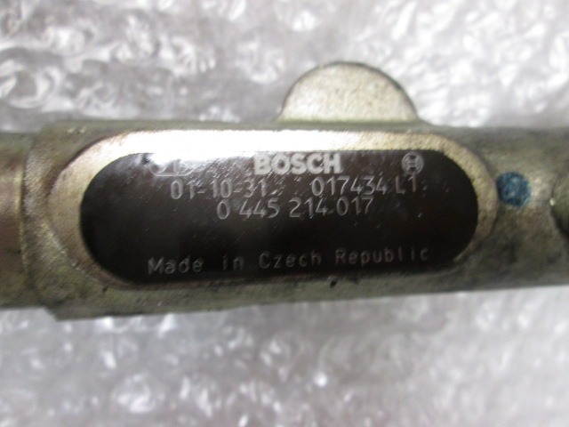 VOD VBRIZGA GORIVA OEM N. 017434L1 ORIGINAL REZERVNI DEL PEUGEOT 807 E (2002 - 2008) DIESEL LETNIK 2002