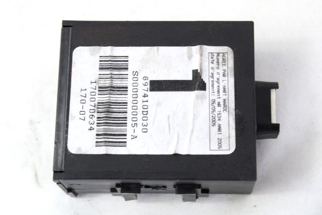 KOMPLET ODKLEPANJE IN VZIG  OEM N. 19256 KIT ACCENSIONE AVVIAMENTO ORIGINAL REZERVNI DEL TOYOTA YARIS P9 MK2 (01/2006 - 2009) BENZINA LETNIK 2007