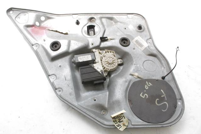 MEHANIZEM DVIGA ZADNJIH STEKEL  OEM N. 17079 SISTEMA ALZACRISTALLO PORTA POSTERIORE ELETT ORIGINAL REZERVNI DEL SEAT IBIZA 6L1 MK3 (01/2002 - 01/2006) DIESEL LETNIK 2005