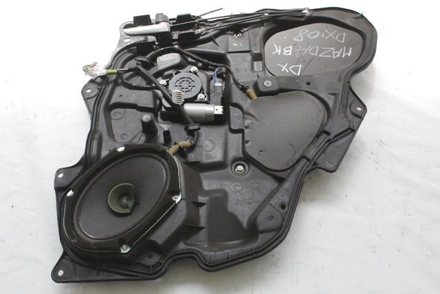 MEHANIZEM DVIGA ZADNJIH STEKEL  OEM N. 17876 SISTEMA ALZACRISTALLO PORTA POSTERIORE ELETT ORIGINAL REZERVNI DEL MAZDA 3 MK1 BK (2003 - 2009)DIESEL LETNIK 2005
