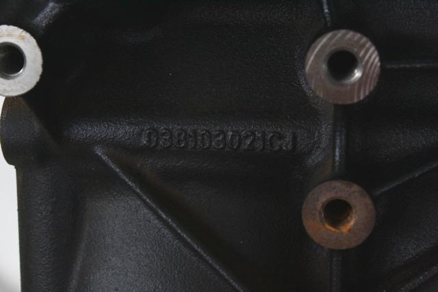 BLOK MOTORJA OEM N. 038108021CJ ORIGINAL REZERVNI DEL AUDI A3 MK2 8P 8PA 8P1 (2003 - 2008)DIESEL LETNIK 2007